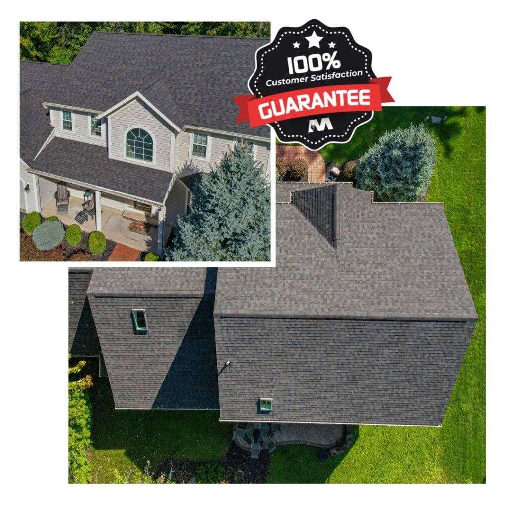 Asphalt shingle roofing