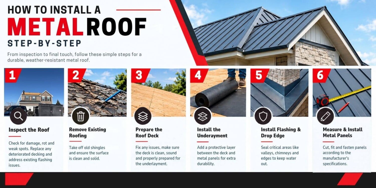 Metal Cladding System Installation Metal Roof Installation: Costs, Steps & What to Know