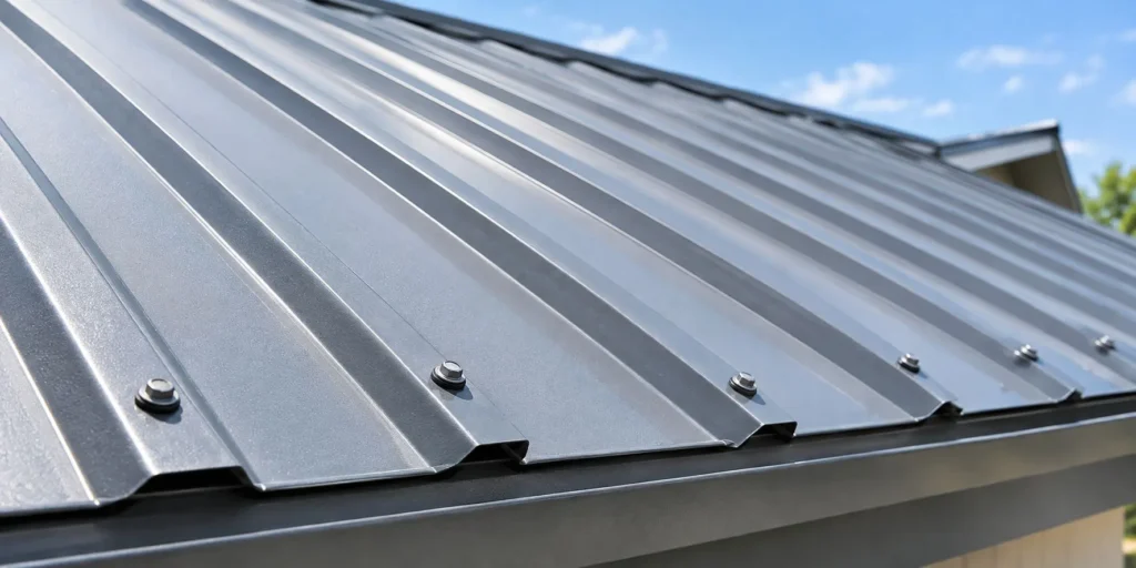 Exposed-Fastener Metal Roofing.