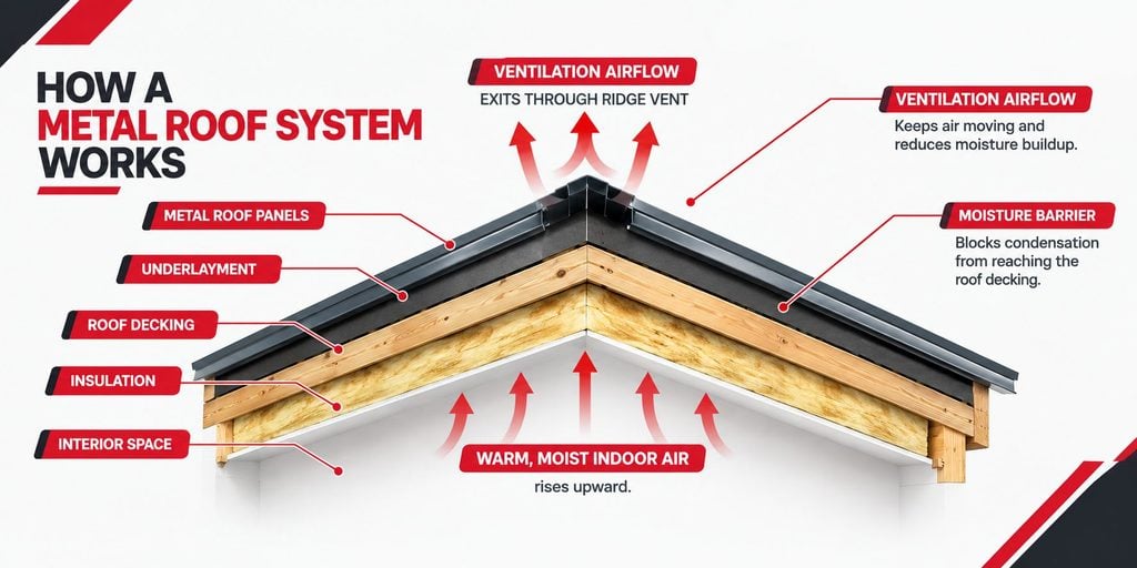 How Metal Roof System Work