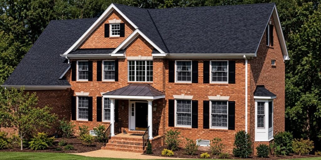 Roof and Brick Color Combinations