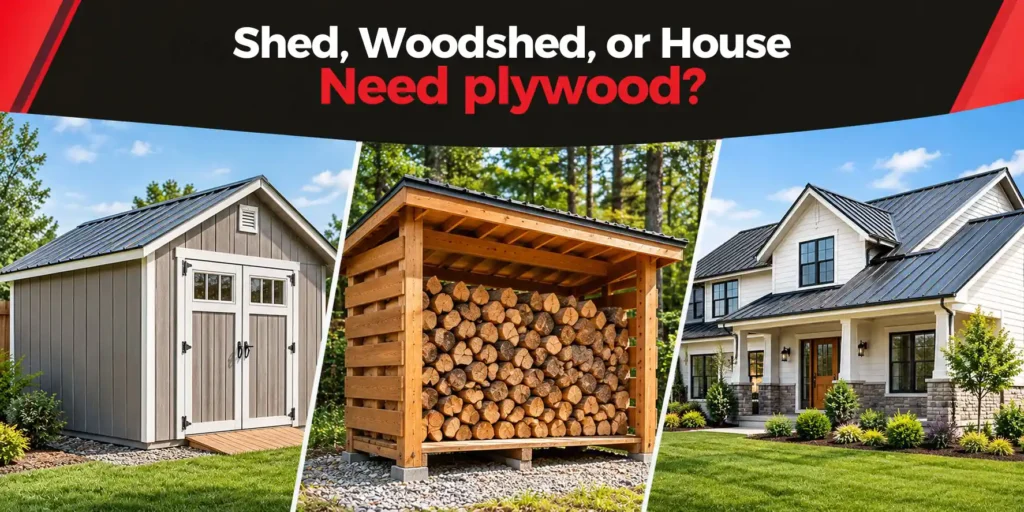 _Shed Woodshed or House Need Plywood