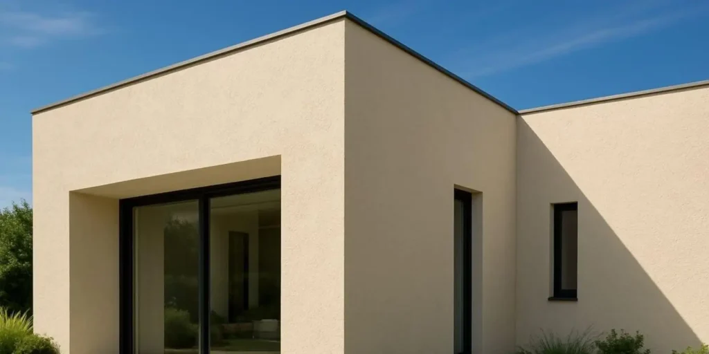 Stucco Siding.